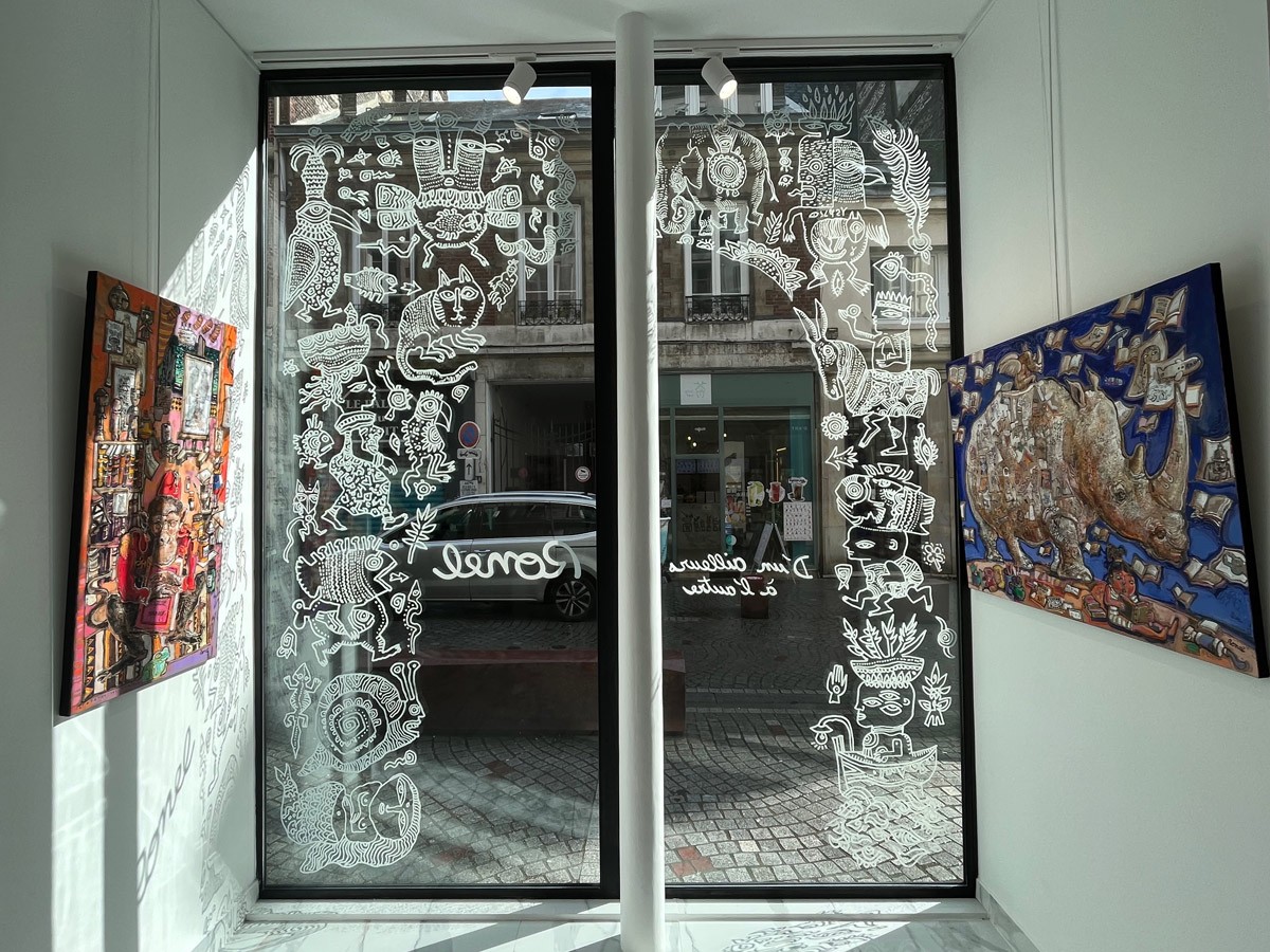 Vitrine Galerie Rollin Rouen
