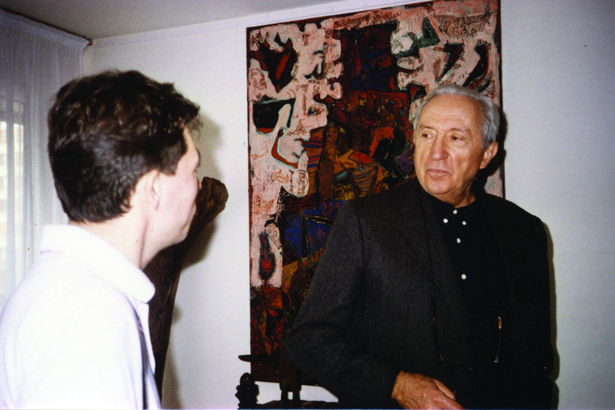 1991 Pierre Soulages dans mon atelier 2