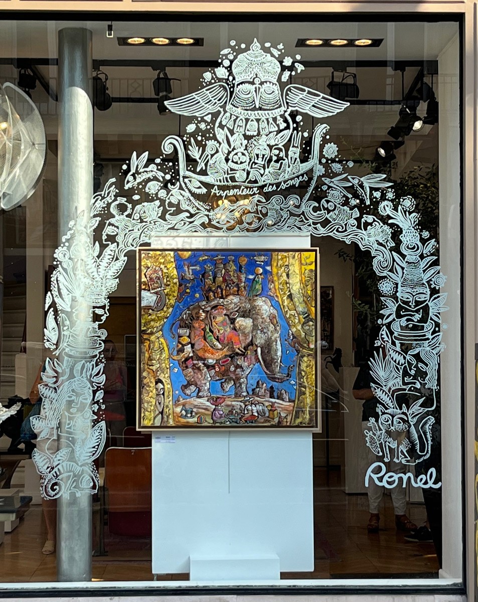 Vitrine Artclub Gallery Paris