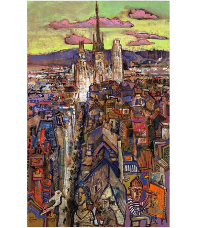 Rouen patchwork city